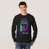 Figures Sprichwort Animation Animation T-Shirt (Vorne ganz)