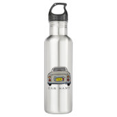 Figures Topaz Mist Figaro Name Monogram Edelstahlflasche (Vorderseite)