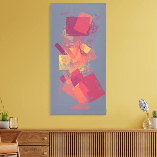 Figurin Leinwanddruck (Insitu (Wohnzimmer))