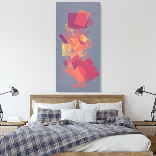 Figurin Leinwanddruck (Insitu (Schlafzimmer))