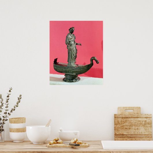 Figurine der Göttin Sequana Poster (Küche)