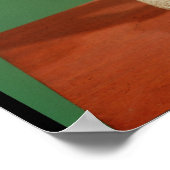 Figurine of a wrestler poster (Ecke)