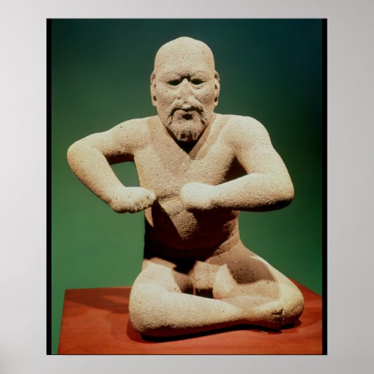 Figurine of a wrestler poster (Vorne)