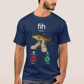Fih Anruf Erinnern Sie mich Nachricht Ablehnen Akz T-Shirt