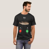 Fih Anrufen T-Shirt (Vorne ganz)