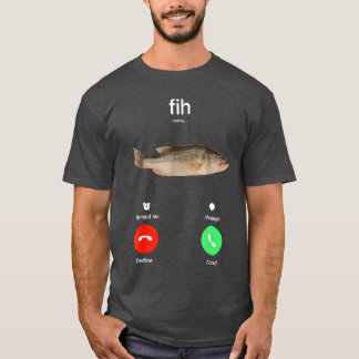 Fih-Aufruf Erinnern Sie mich Meldung Decoder akzep T-Shirt