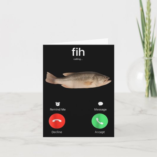 Fih-Aufruf Erinnerung an Nachricht-Deklaration akz Karte (Vorderseite)