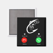 Fih-Aufruf Erinnerung an Nachricht-Deklaration akz Magnet (Vorderseite/Rückseite)