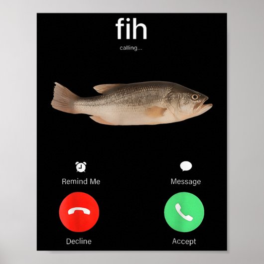 Fih-Aufruf Erinnerung an Nachricht-Deklaration akz Poster (Vorne)