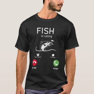 Fih Calling Erinnern Sie mich Nachricht Ablehnen T-Shirt