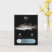 Fih Calling, Fih Incoming Call Meme, Fih Fis Karte (Gelbe Blume)