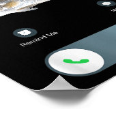 Fih Calling, Fih Incoming Call Meme, Fih Fis Poster (Ecke)