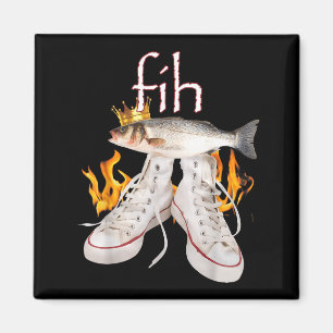 Fih Scute Ss Süßer Sss Fisch Lustiger Rechtschreib Magnet