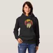 Fiji Beach Retro Sunset Hoodie (Vorne ganz)