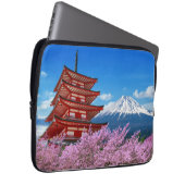Fiji-Berg Japan Laptop-Sieb Laptopschutzhülle (Vorne Rechts)