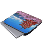 Fiji-Berg Japan Laptop-Sieb Laptopschutzhülle (Vorne Knopf)