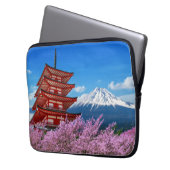 Fiji-Berg Japan Laptop-Sieb Laptopschutzhülle (Vorderseite Links)