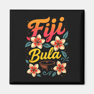 Fiji Bula Tropischer Inselurlaub Souvenir  Magnet