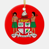 FIJI Custom Christmas Ornament (Vorne)