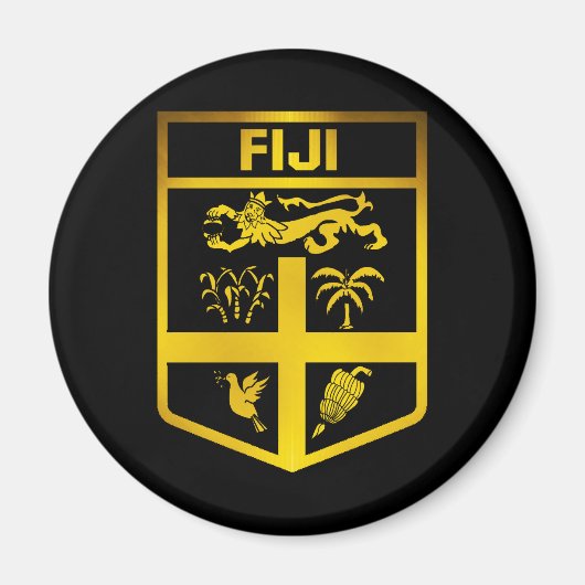 Fiji Emblem Magnet (Vorne)