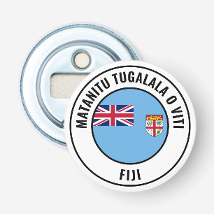 Fiji Flag Gorgeous Patriotic Bottle Opener Flaschenöffner