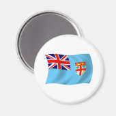 Fiji Flag Magnet (Vorderseite/Rückseite)