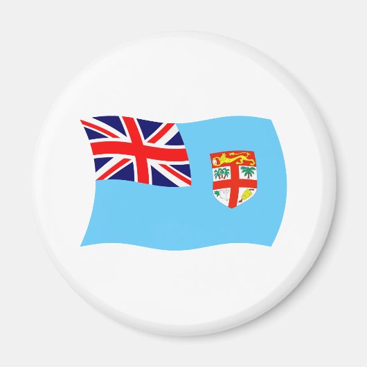 Fiji Flag Magnet (Vorne)