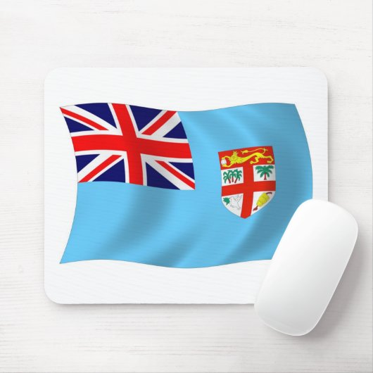 Fiji Flag Mousepad (Mit Mouse)