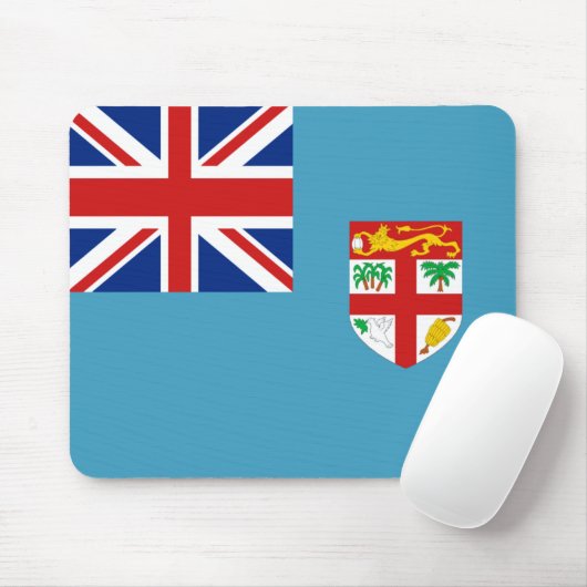 Fiji Flag Mousepad (Mit Mouse)