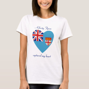 Fiji-Flaggen-Schatz-T-Shirt T-Shirt