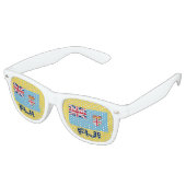 Fiji Fun Party Glasses Sonnenbrille (Schrägansicht)