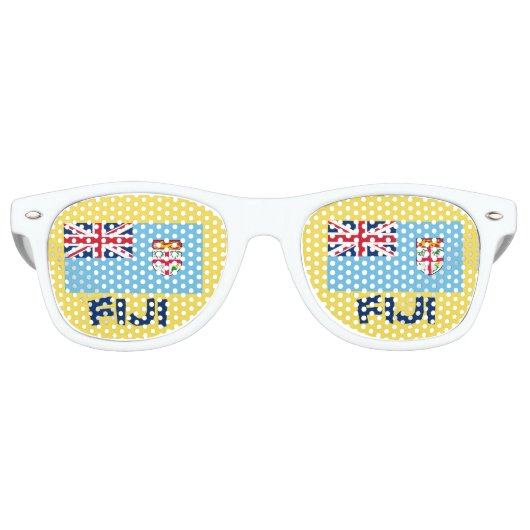 Fiji Fun Party Glasses Sonnenbrille (Vorderseite)