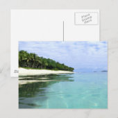Fiji Mamanuca Islands Postkarte (Vorne/Hinten)