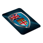 Fiji Mettalic Emblem Magnet (Rechte Seite)