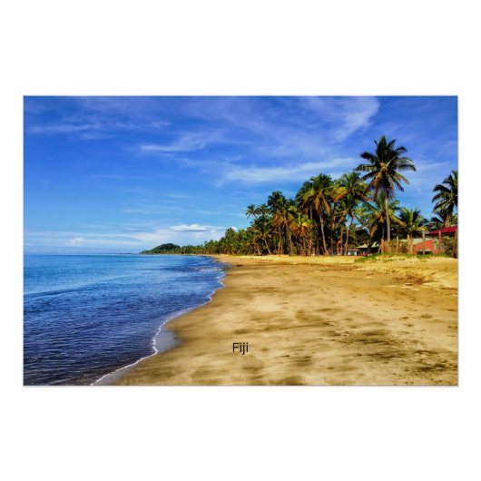 Fiji-Piktreskenbild Poster (Vorderseite)