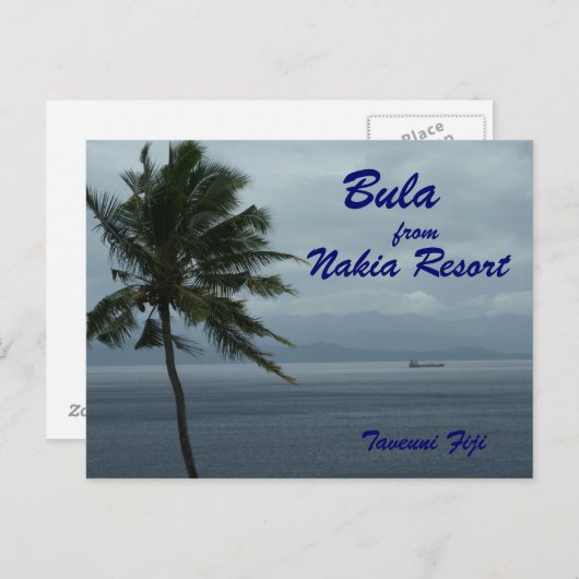 Fiji Postcard Postkarte (Vorne/Hinten)