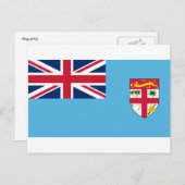 Fiji Postkarte (Vorne/Hinten)