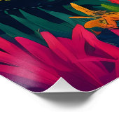 Fiji-Reiseplakat Poster (Ecke)