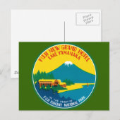 Fiji-Reiseposter Postkarte (Vorne/Hinten)