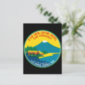 Fiji-Reiseposter Postkarte (Stehend Vorderseite)