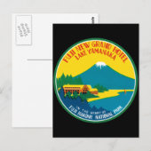 Fiji-Reiseposter Postkarte (Vorne/Hinten)