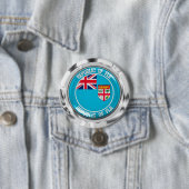 Fiji Round Emblem Button (Beispiel)