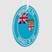 Fiji Round Emblem Ornament (Vorderseite)