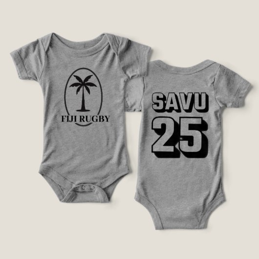 Fiji rugby (Design Vorderseite & Rückseite)