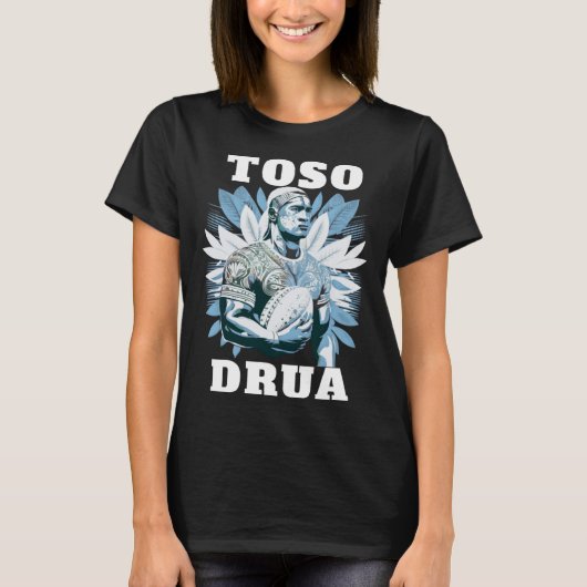 Fiji Rugby  Rugby Toso Drua T-Shirt (Vorderseite)