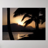 Fiji Sunrise Poster (Vorne)