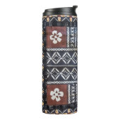 Fiji Tapa Barkcloth Thermosbecher (Nach links gedreht)