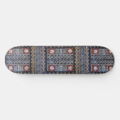 Fiji Tapa Cloth Tribal Print Skateboard (Horizontal)