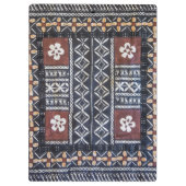 Fiji Tapa Cloud Print Clipboards Klemmbrett (Rückseite)