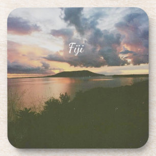 Fiji Tropische Insel Flexibles Foto Magnet Getränkeuntersetzer